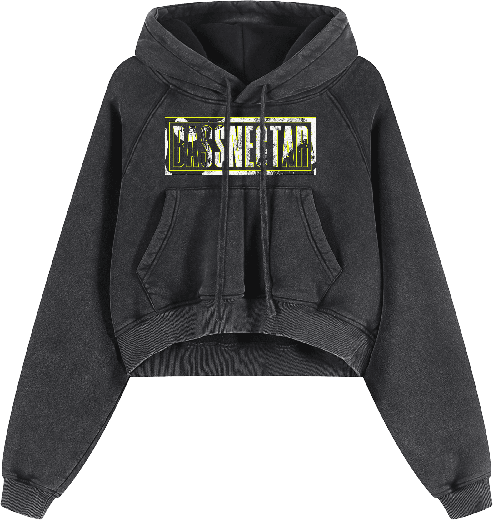 Double Vision Cropped Hoodie