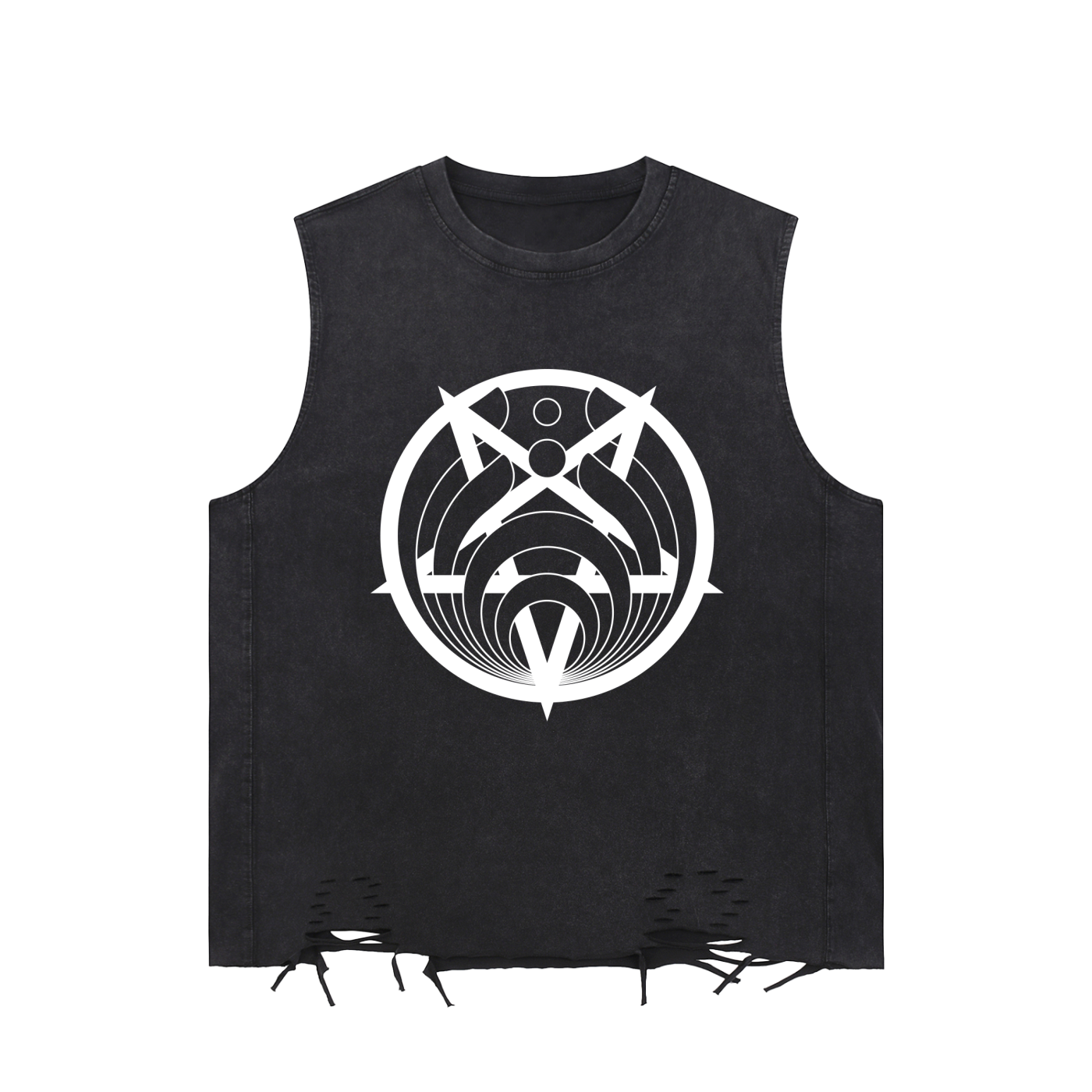 Bassnectar PentaDrop Destroyed cut off tee