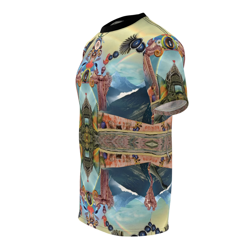 Bassnectar - Other Worlds A] - All over print tee