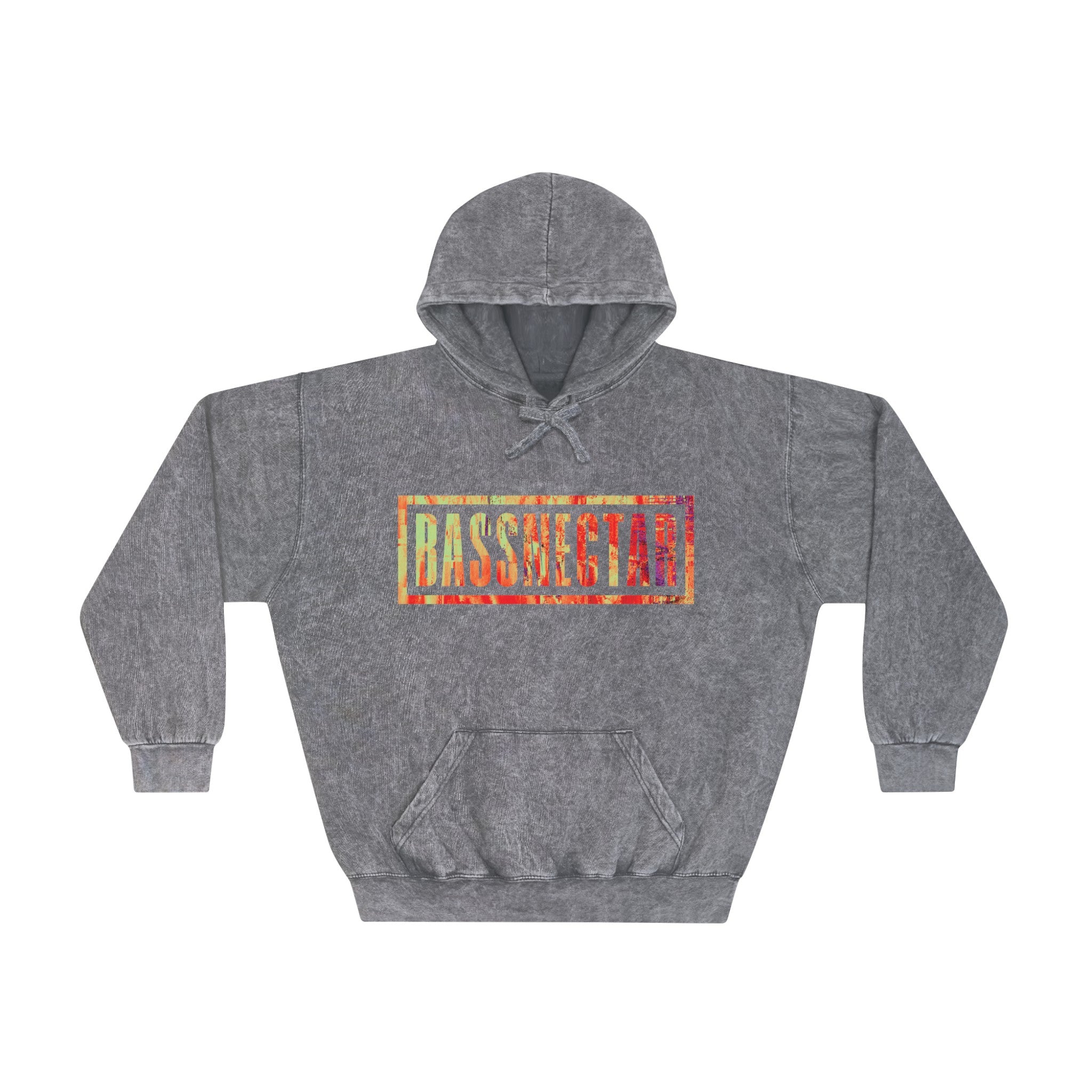 Nice & Easy branded mineral wash hoodie