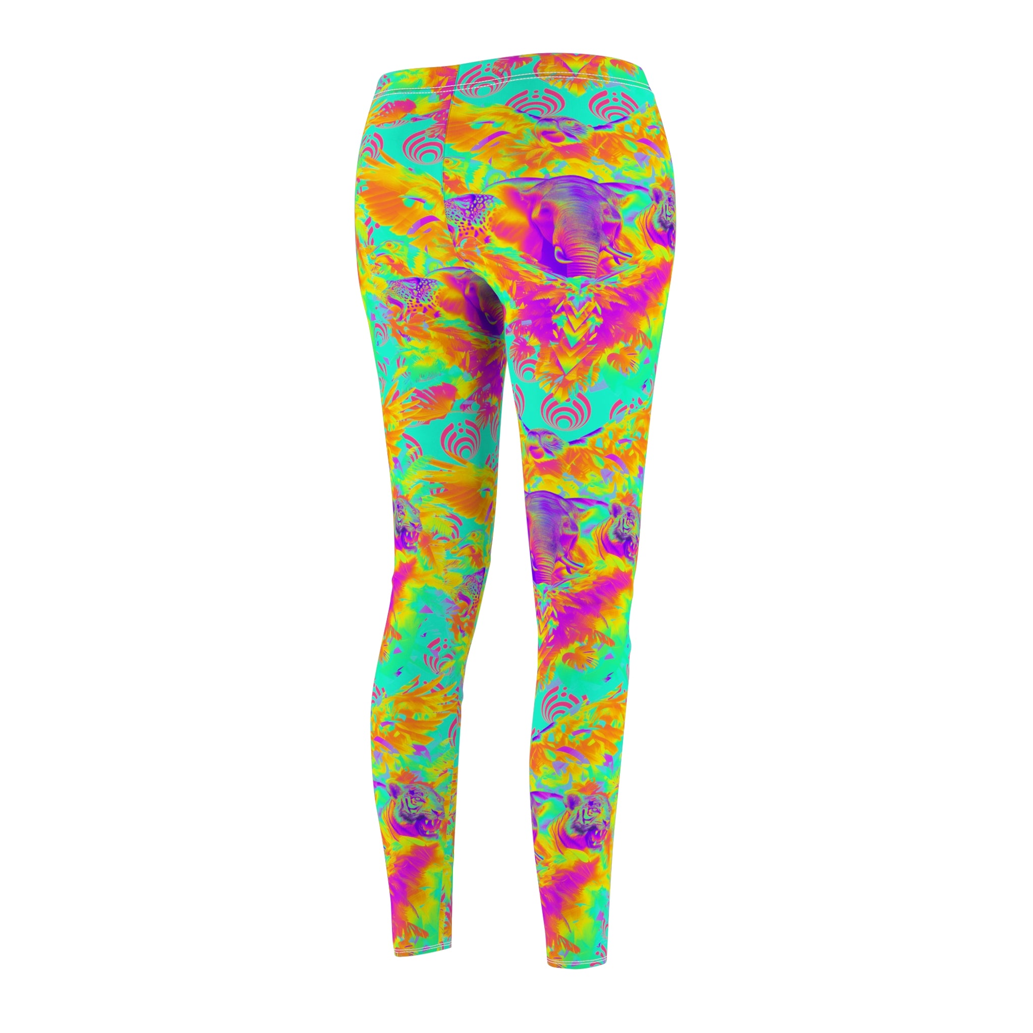 Deep in the jungle thermal leggings