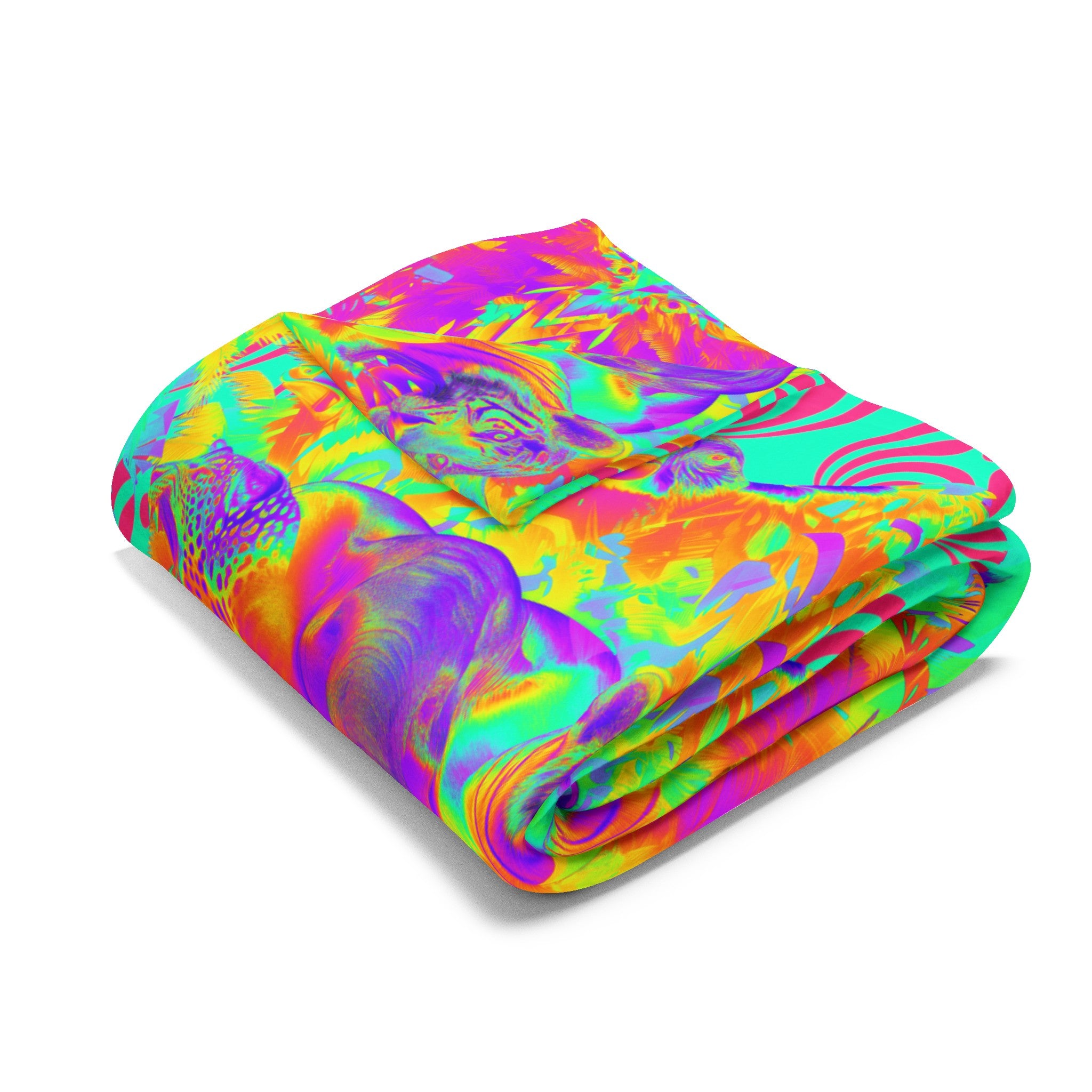 Deep in the Jungle - Thermal Arctic Fleece Blanket