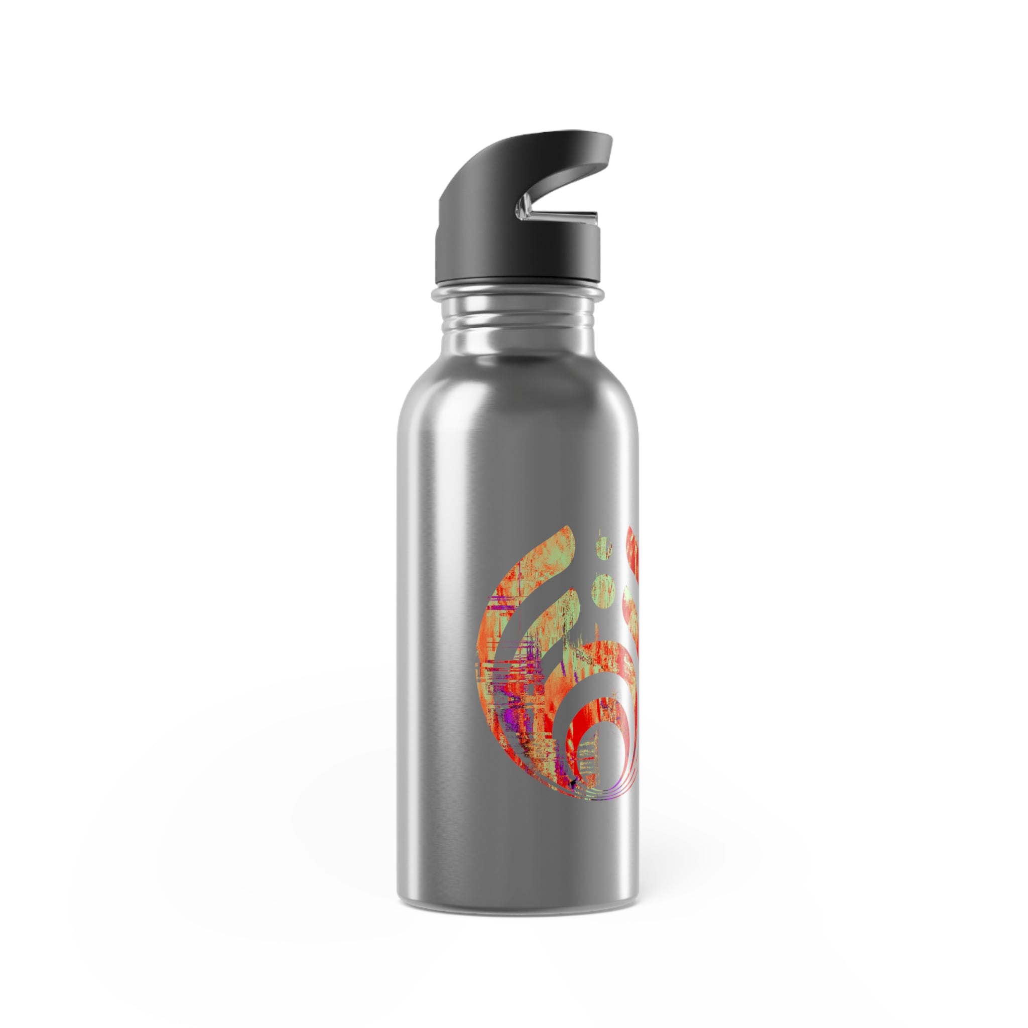 Bassnectar Red Glitch Stainless Steel Water Bottle