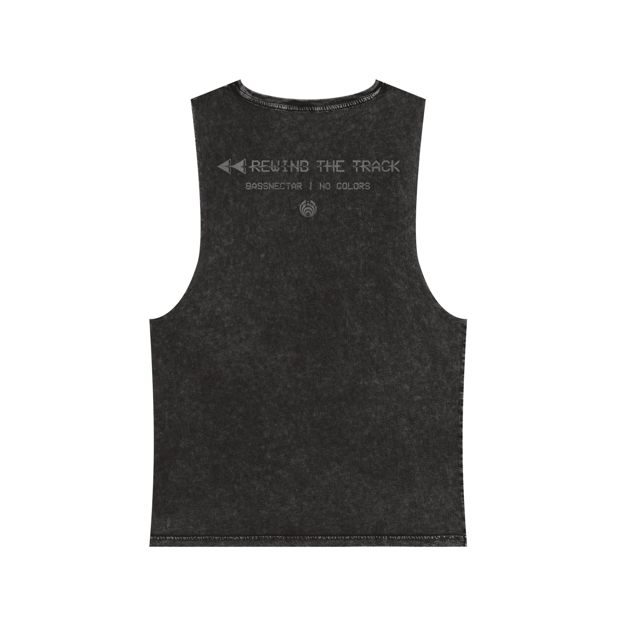 Rewind The Track - Stone Washed Sleeveless Tee