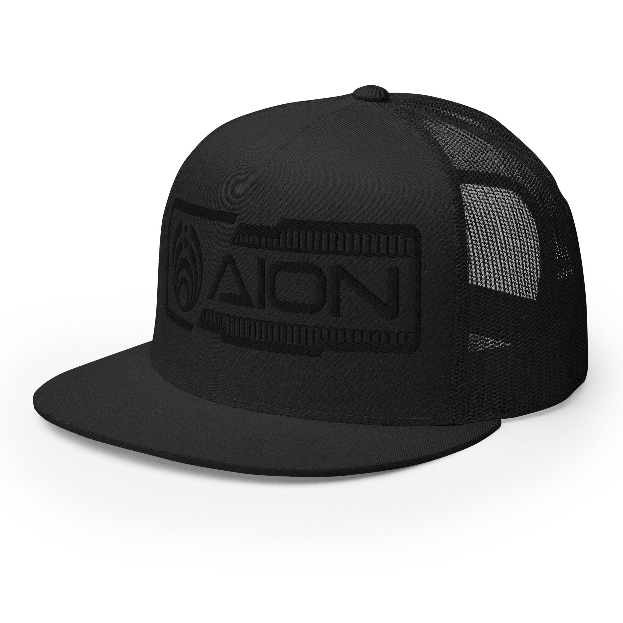 AION - Black on Black Trucker