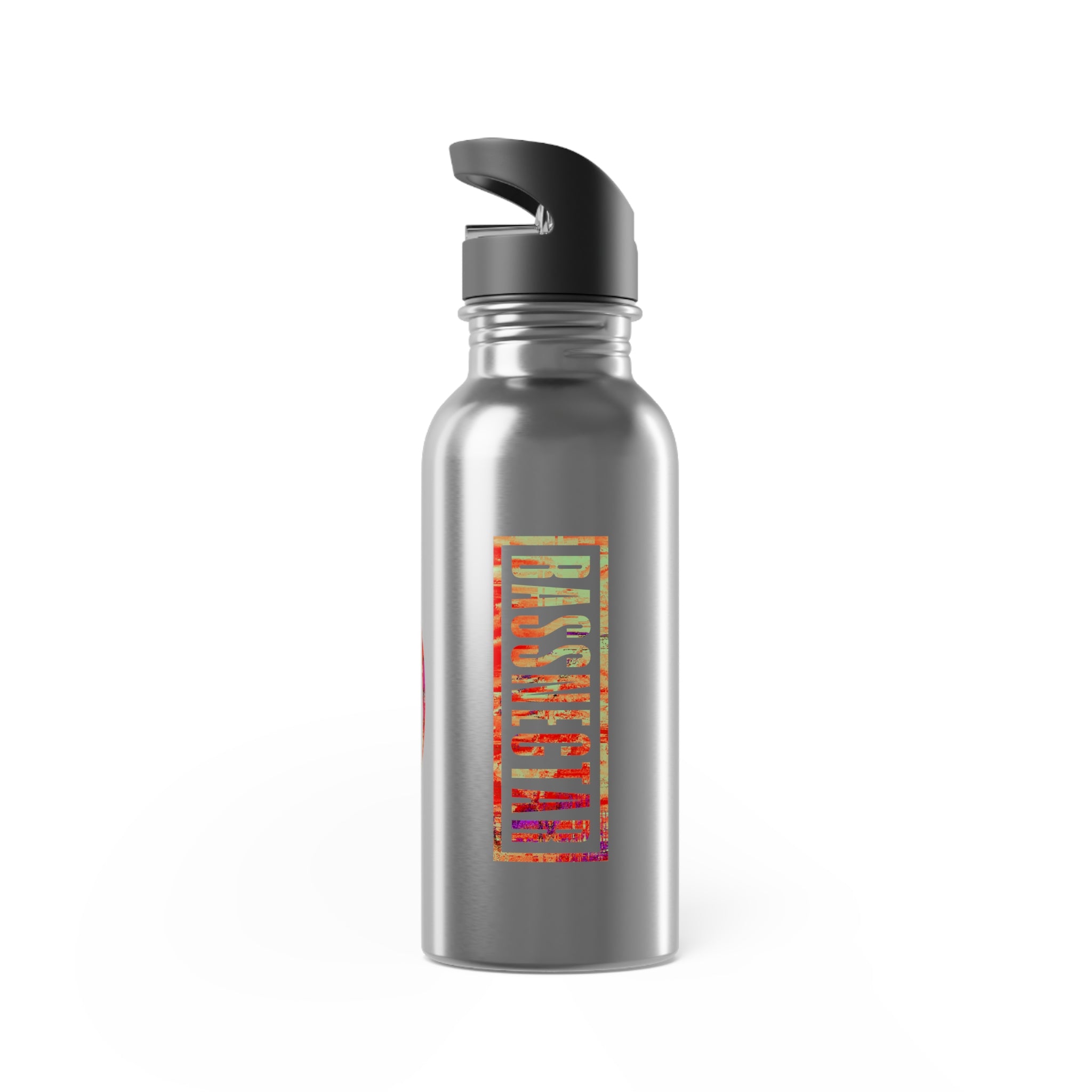 Bassnectar Red Glitch Stainless Steel Water Bottle