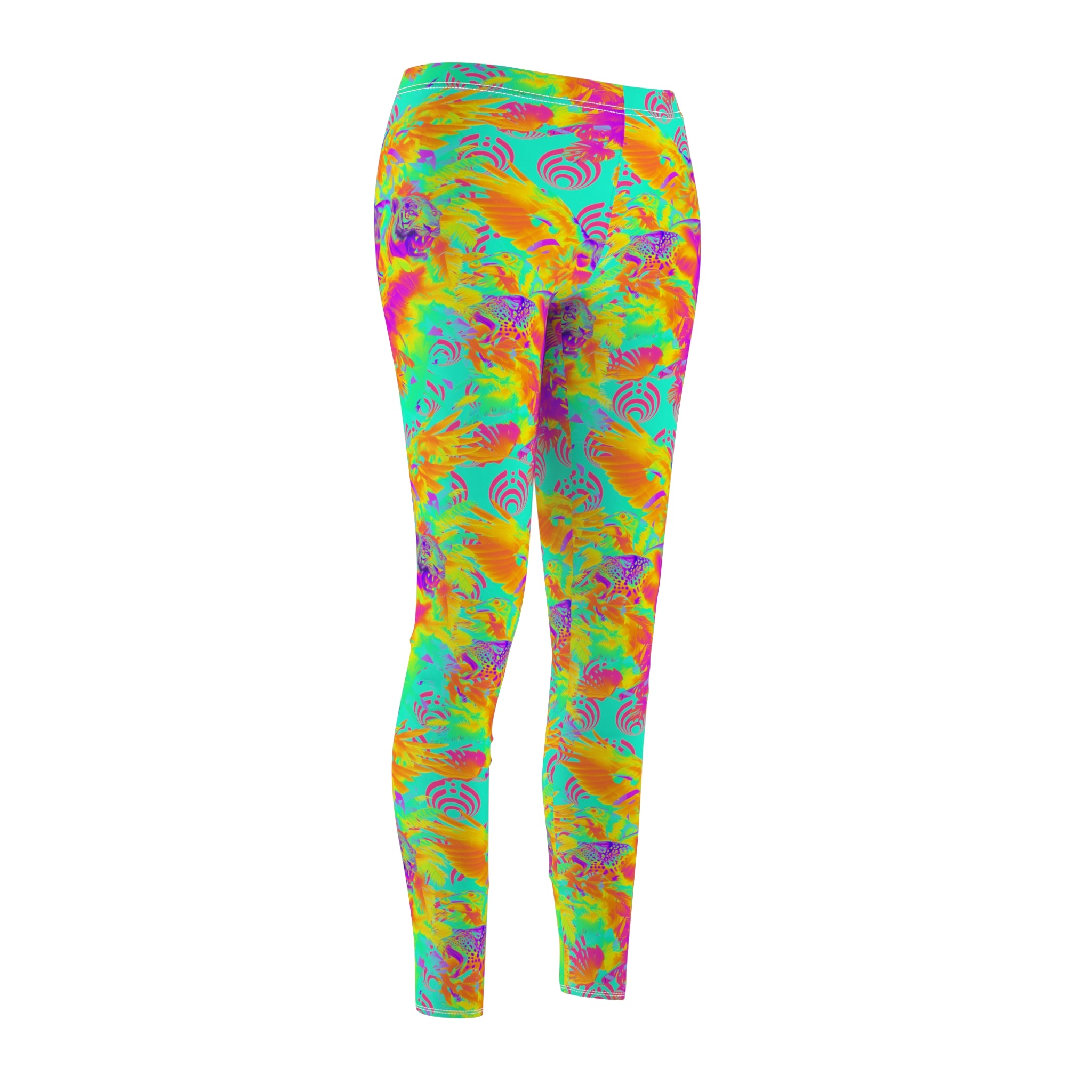Deep in the jungle thermal leggings