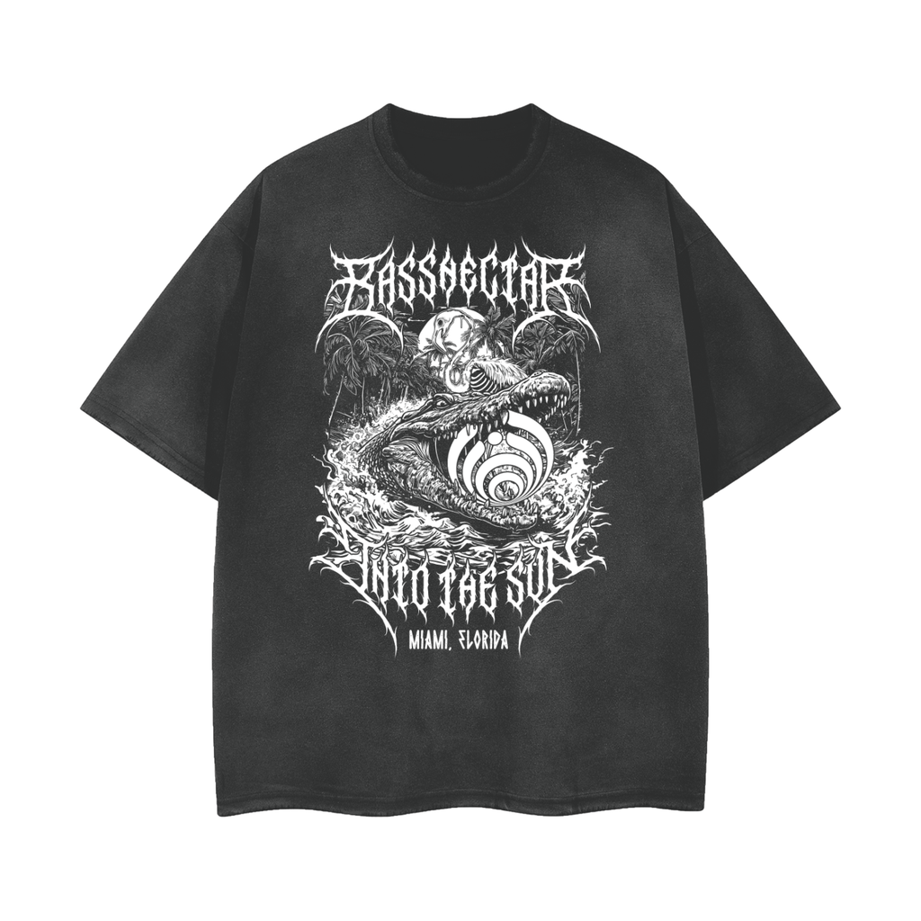 Into The Sun - Vintage Wash Frayed T-Shirt
