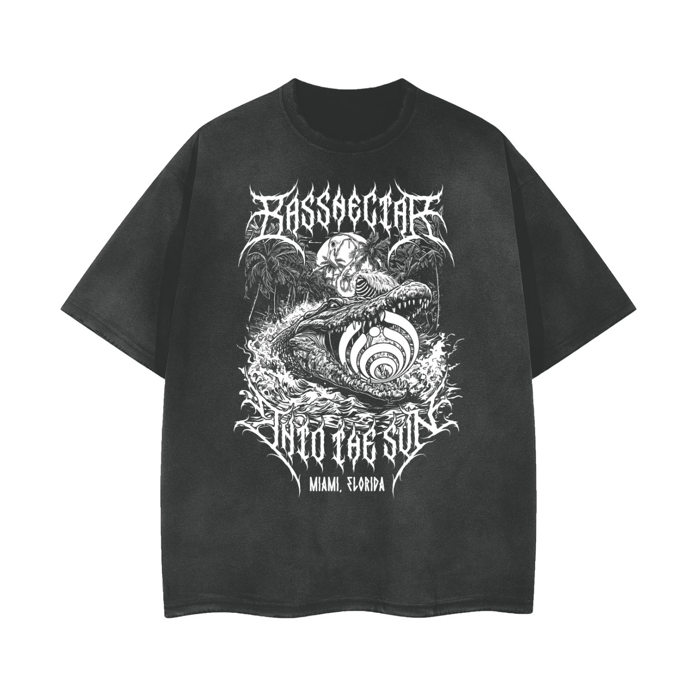 Into The Sun - Vintage Wash Frayed T-Shirt