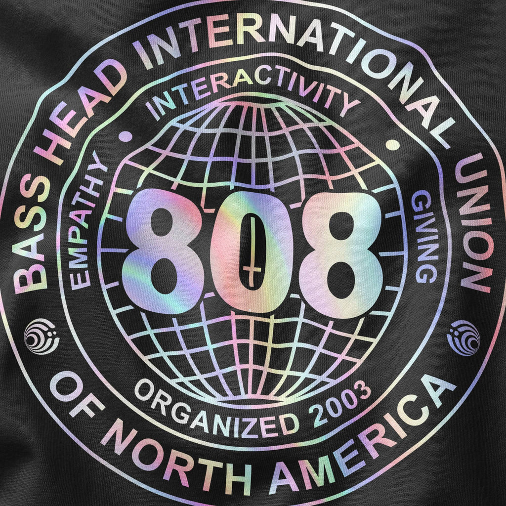 Local 808 | Heavyweight Hand-Frayed Vintage Washed Hoodie | Black
