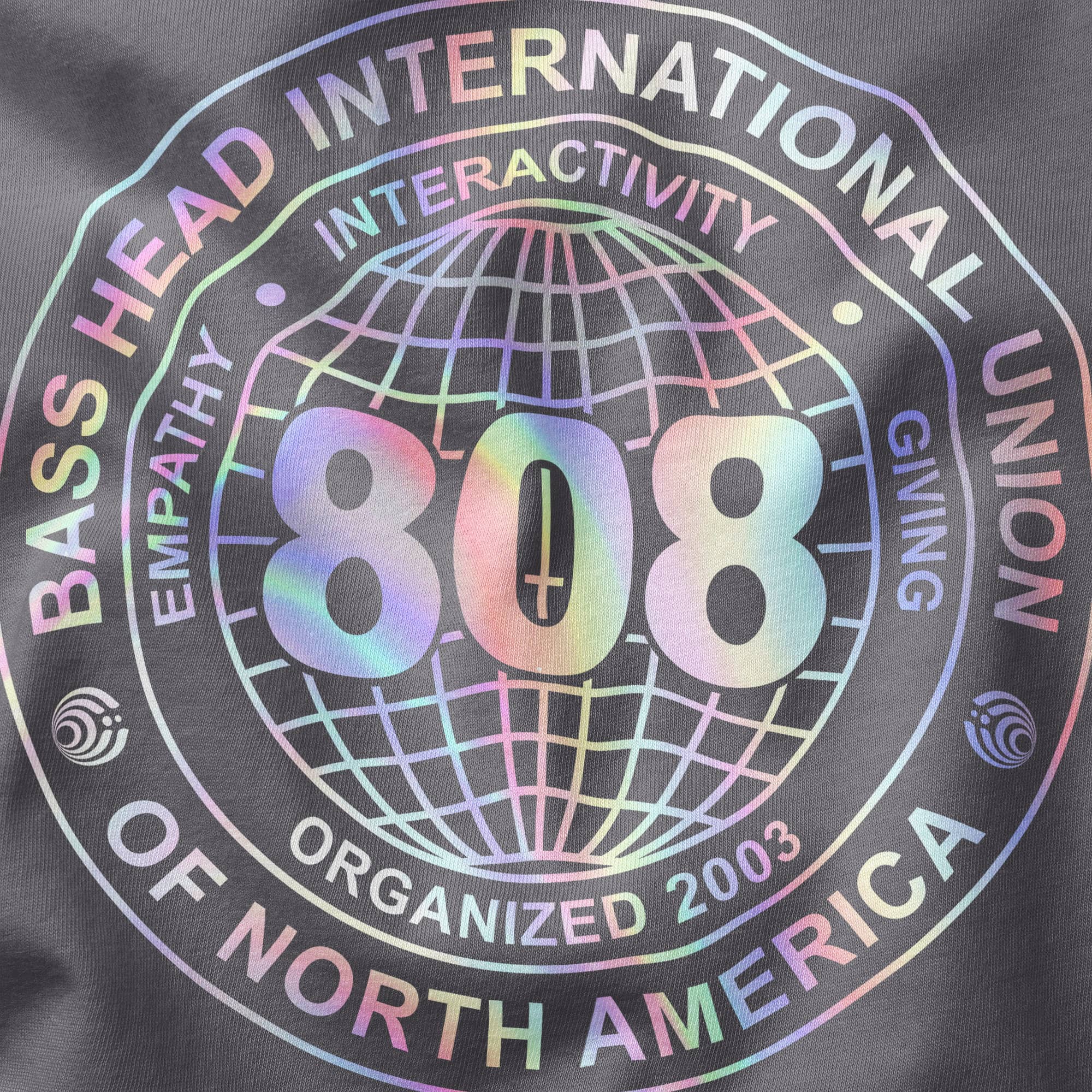 Local 808 | Heavyweight Hand-Frayed Vintage Washed Hoodie | Dark Grey