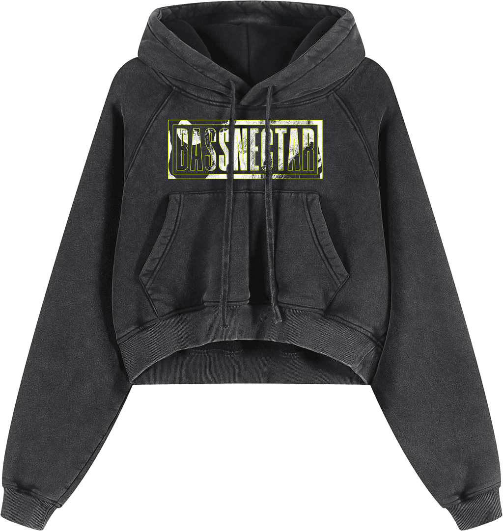 Double Vision Cropped Hoodie
