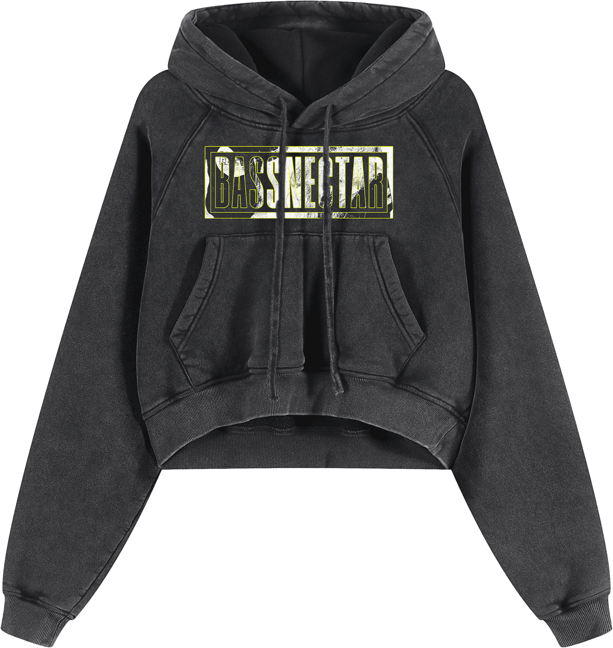 Double Vision Cropped Hoodie