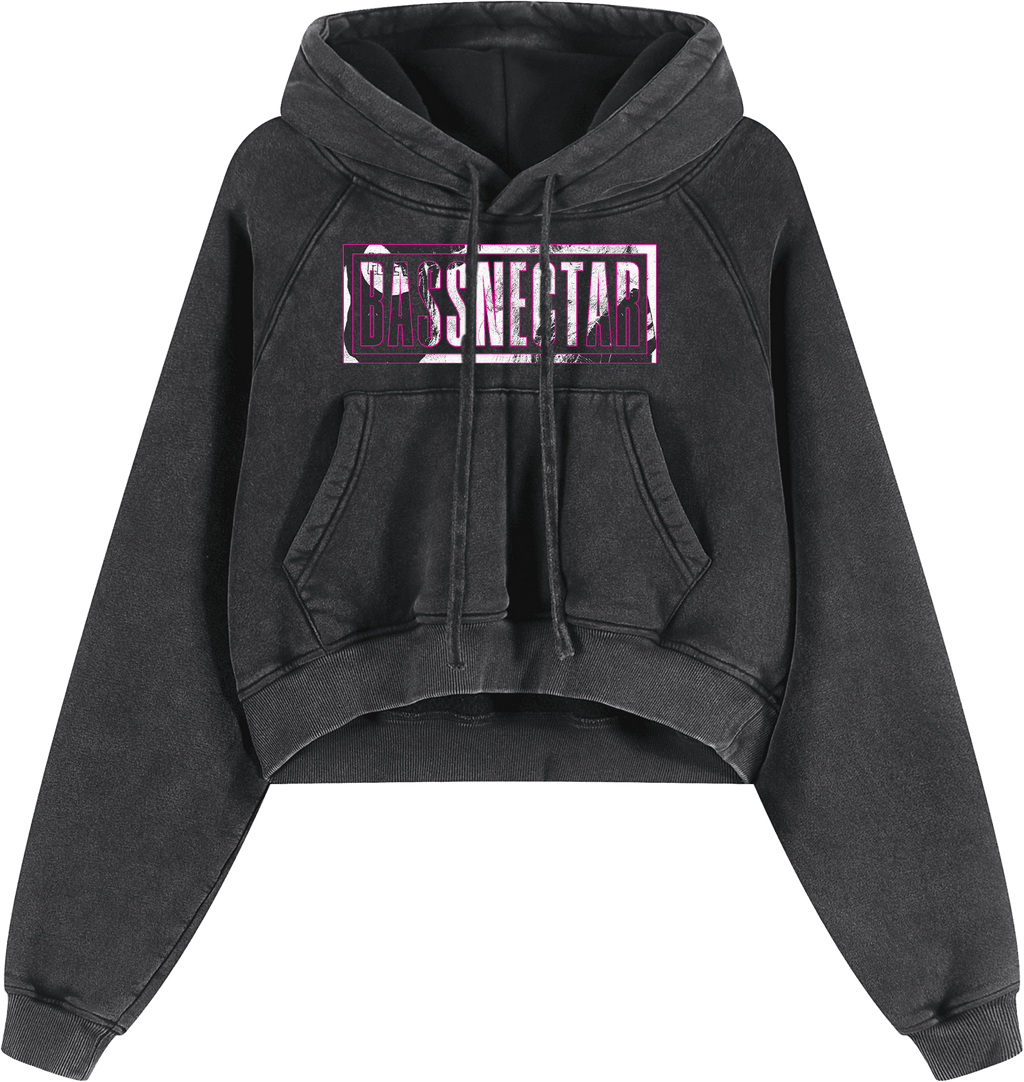 Double Vision Cropped Hoodie