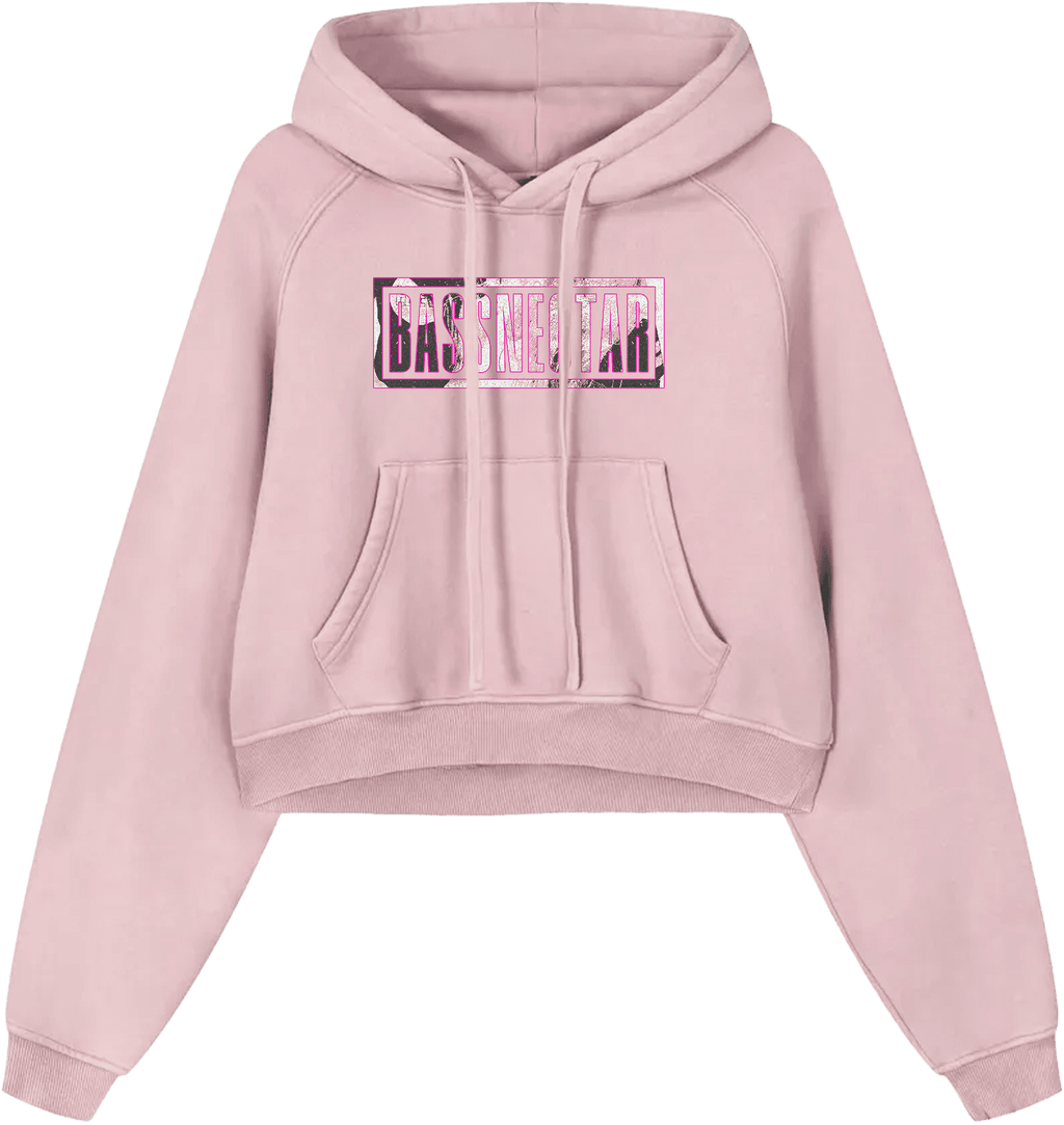 Double Vision Cropped Hoodie