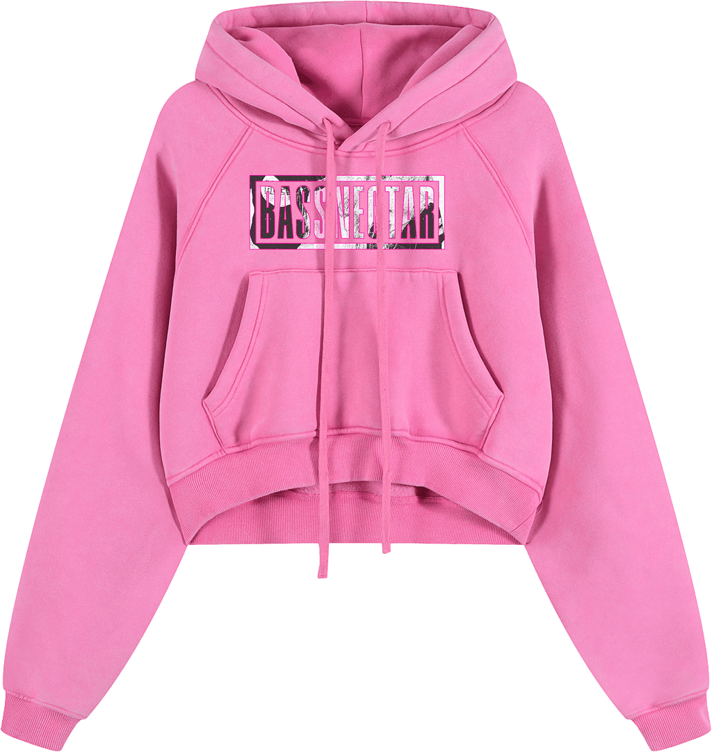 Double Vision Cropped Hoodie
