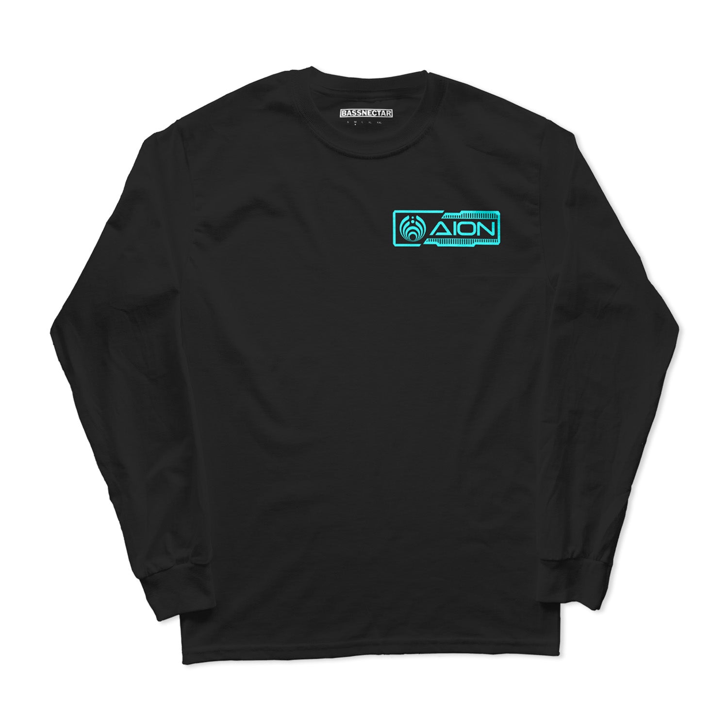 AION Blue LS Tee [Black]