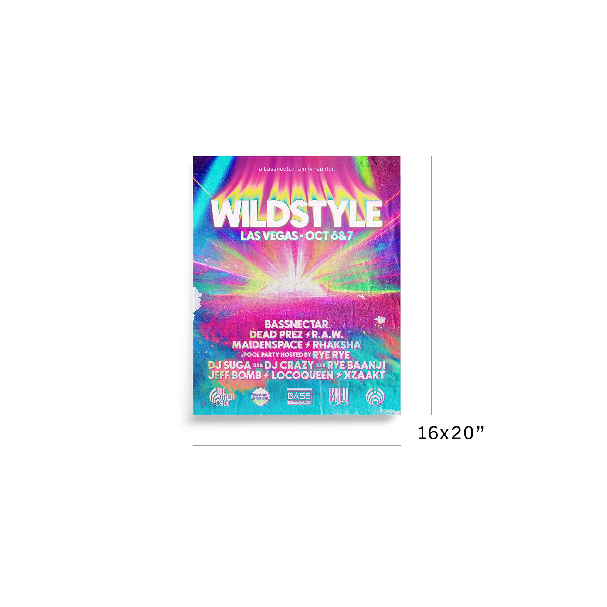 Wildstyle Weekend Event Giclée Poster