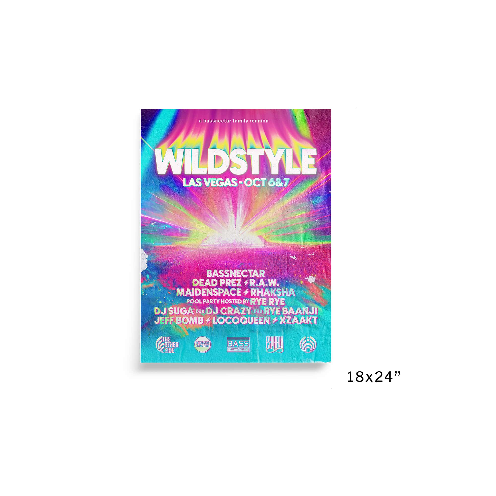 Wildstyle Weekend Event Giclée Poster