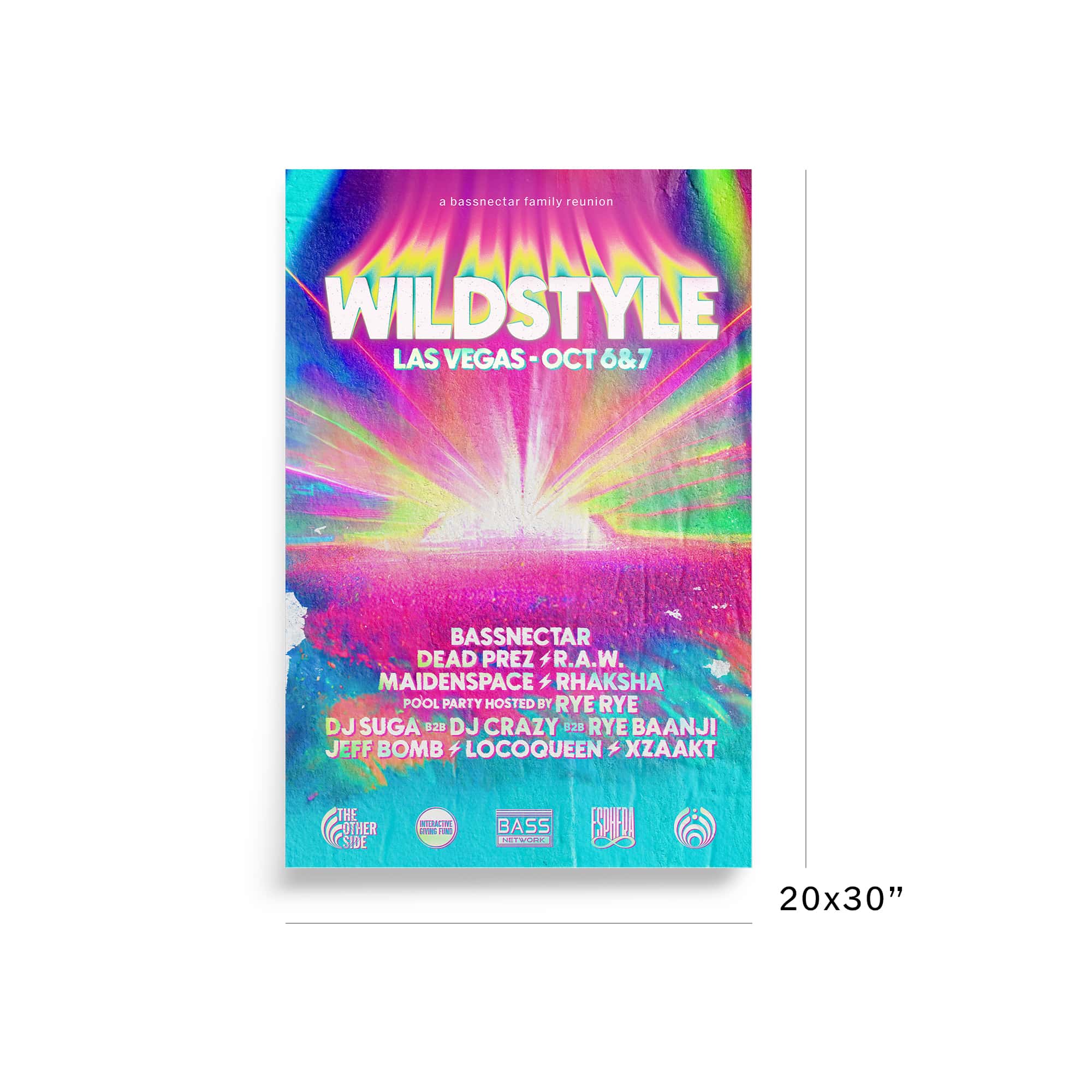 Wildstyle Weekend Event Giclée Poster
