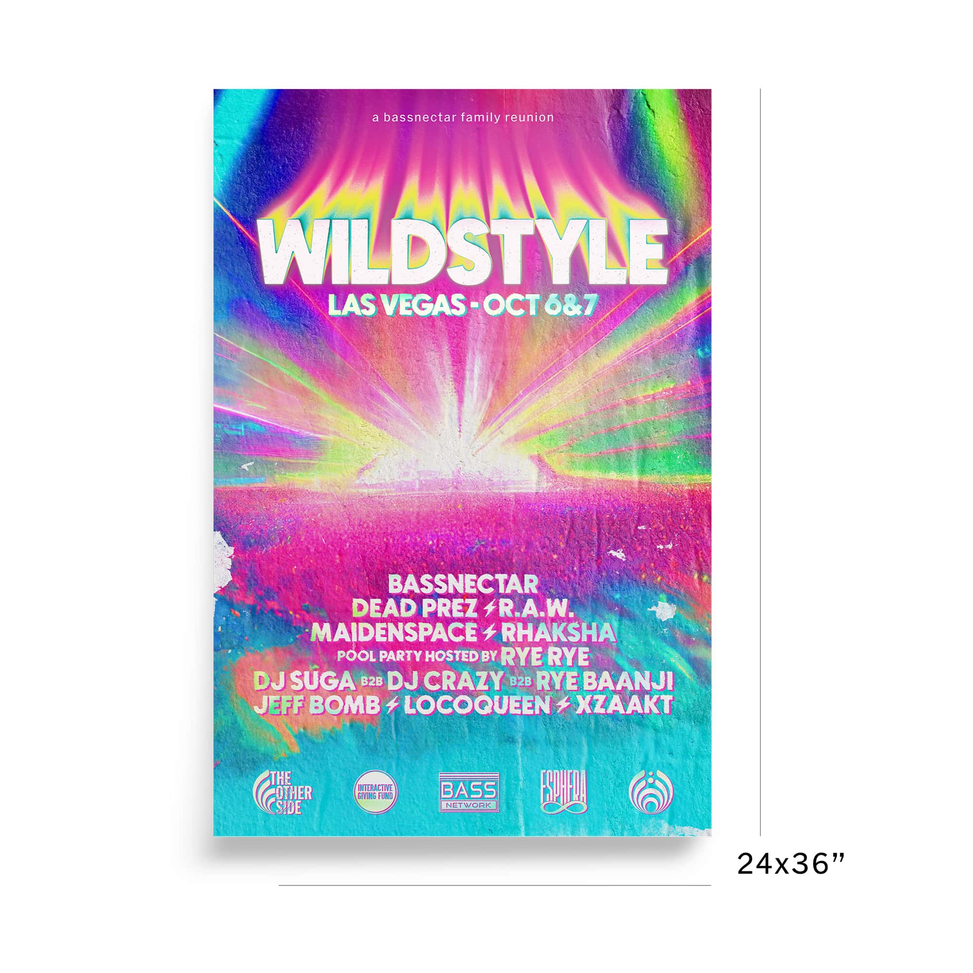Wildstyle Weekend Event Giclée Poster