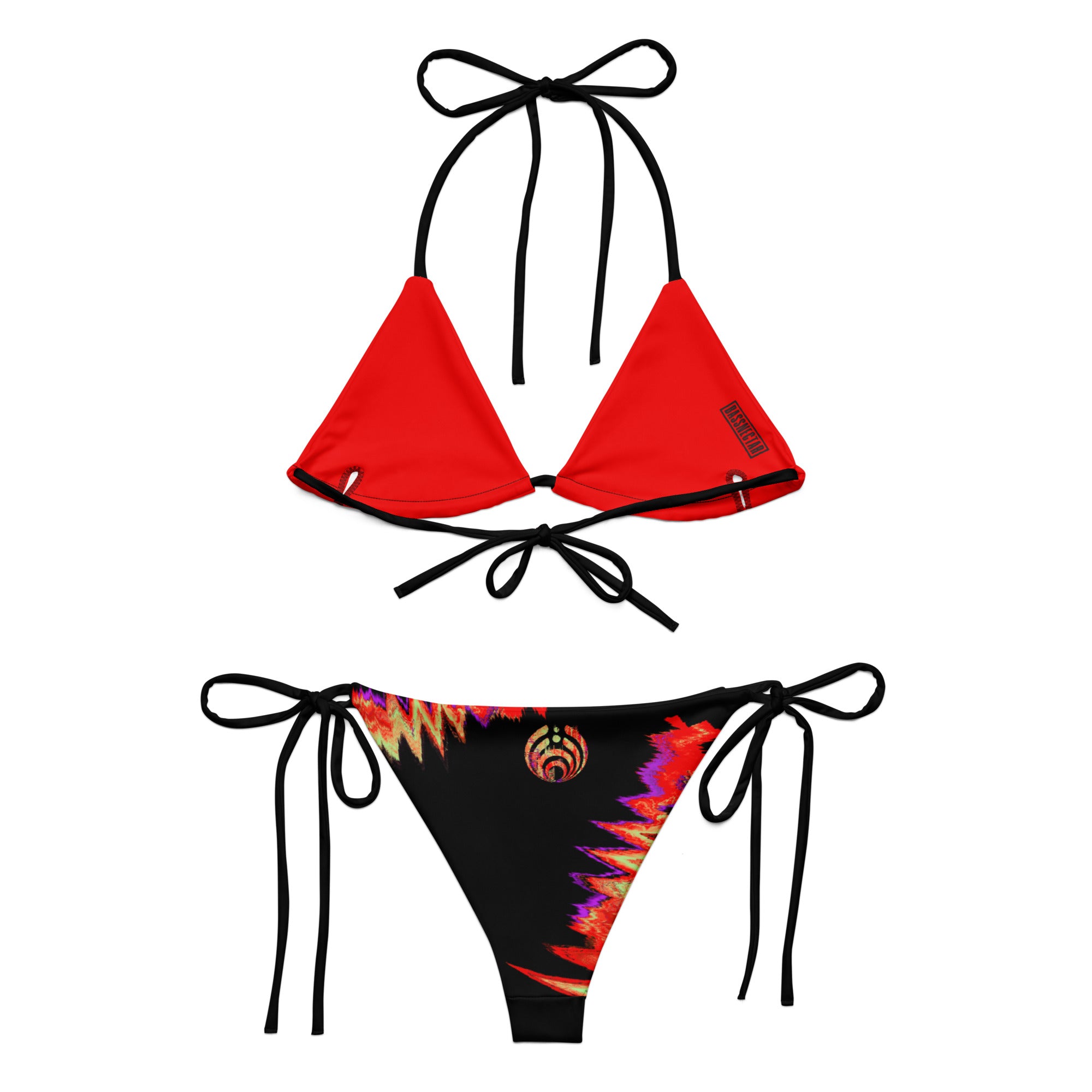 Bassnectar Glitch Wave Recycled string bikini