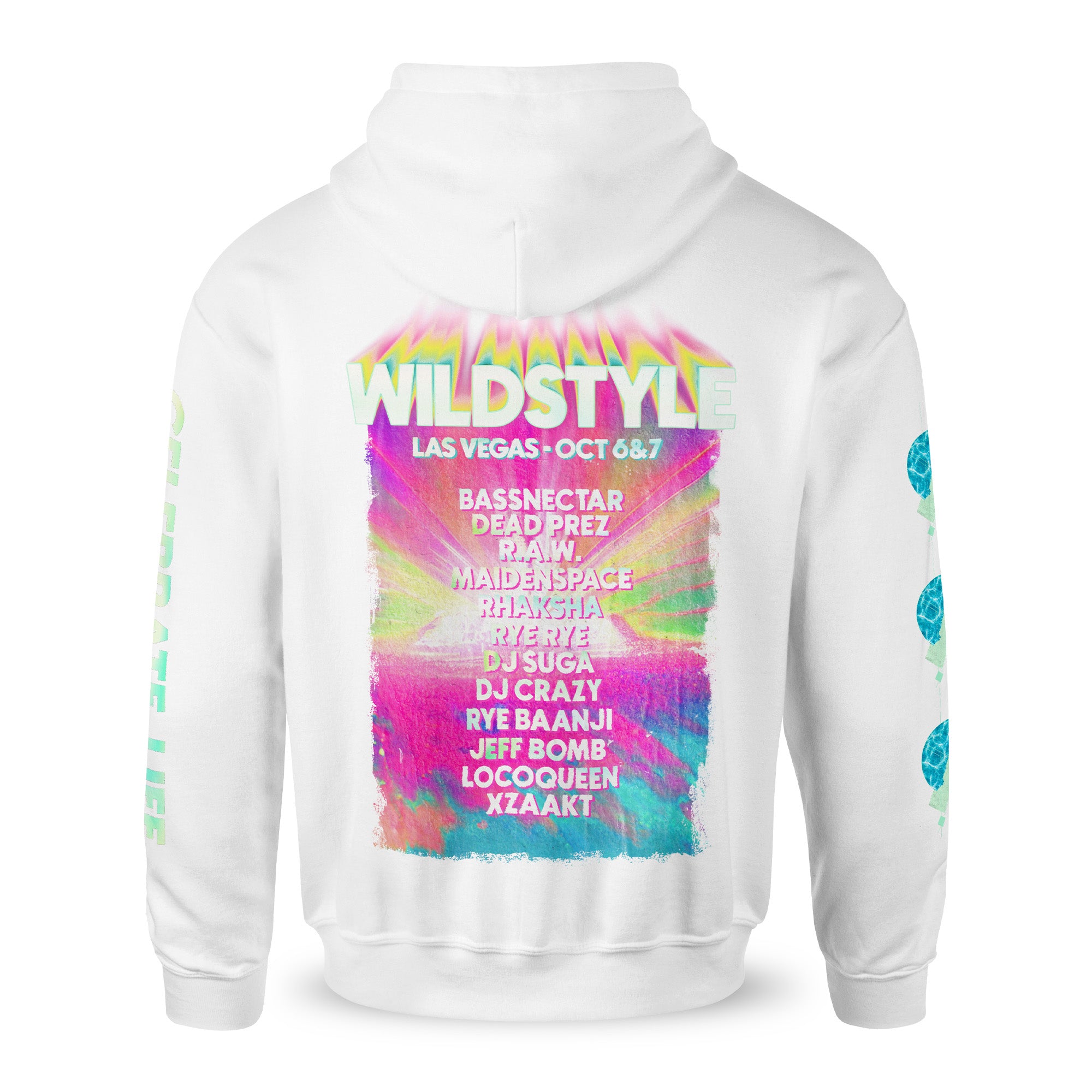 Wildstyle Weekend Event Hoodie - White