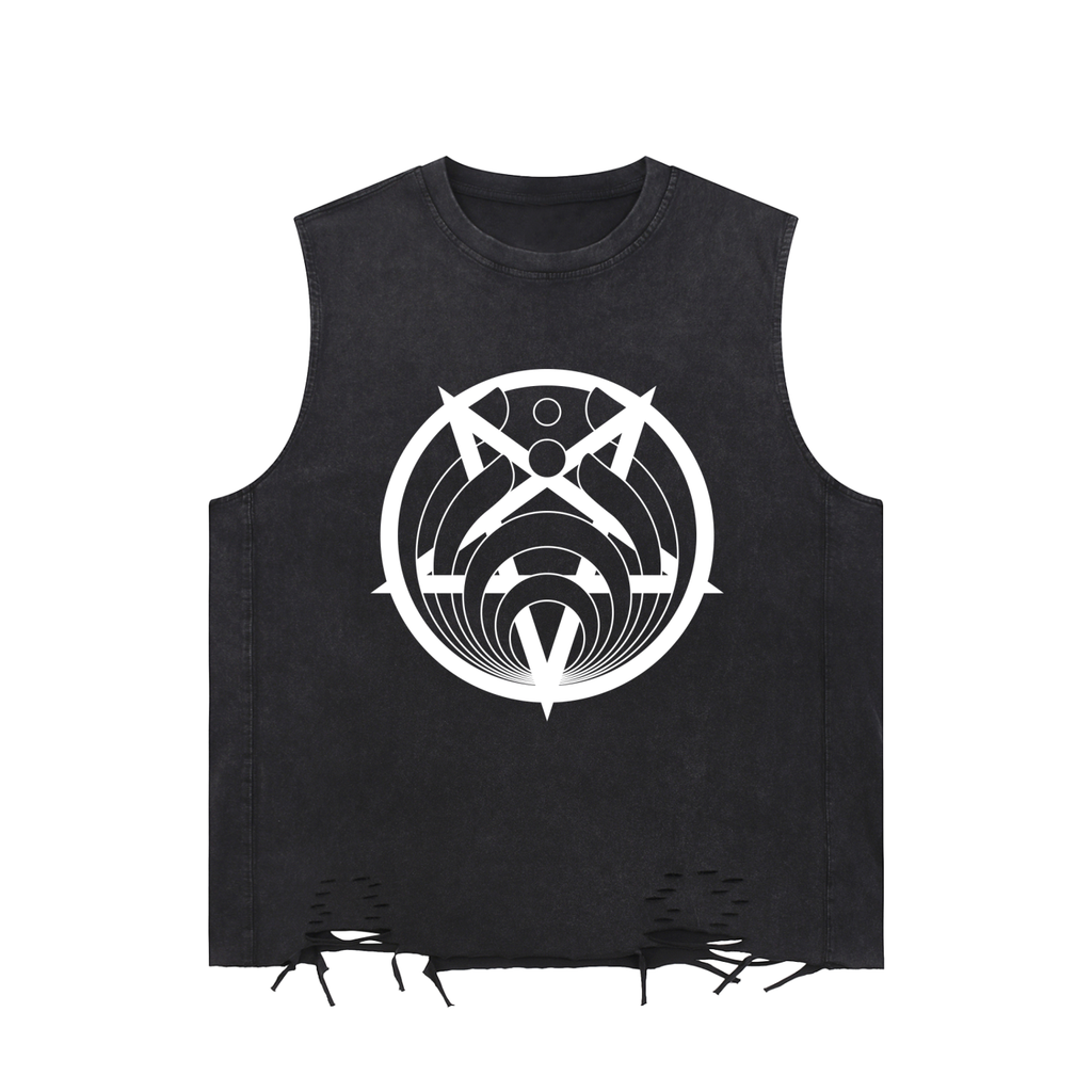 Bassnectar PentaDrop Destroyed cut off tee