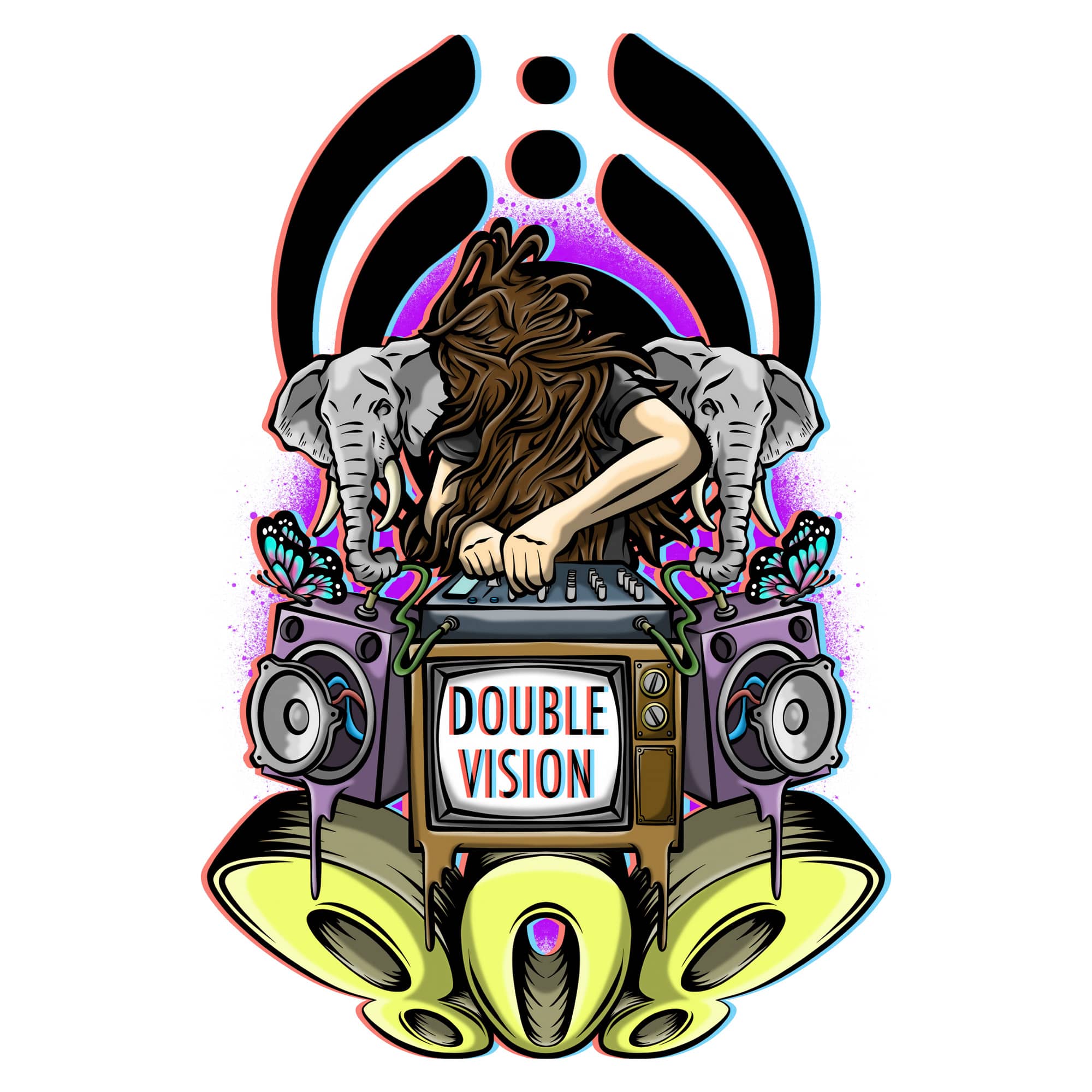 Mad Artistik | Double Vision | Art Print