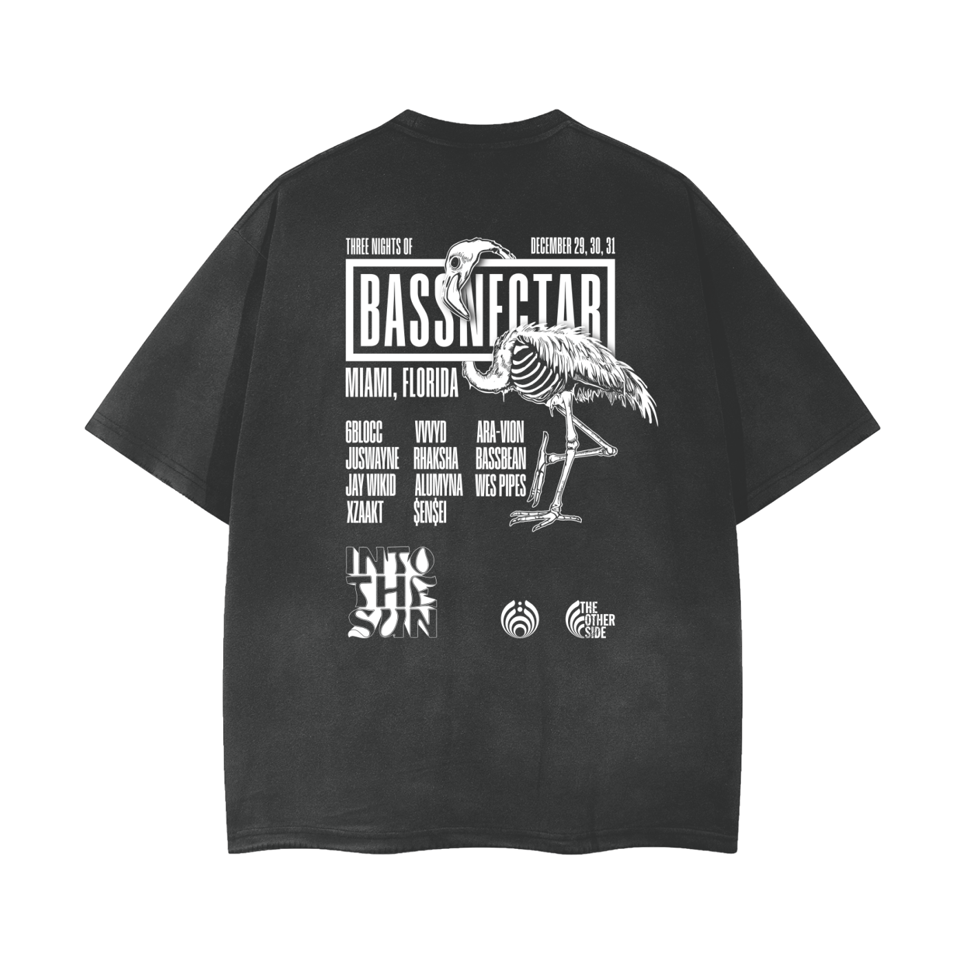 Into The Sun - Vintage Wash Frayed T-Shirt