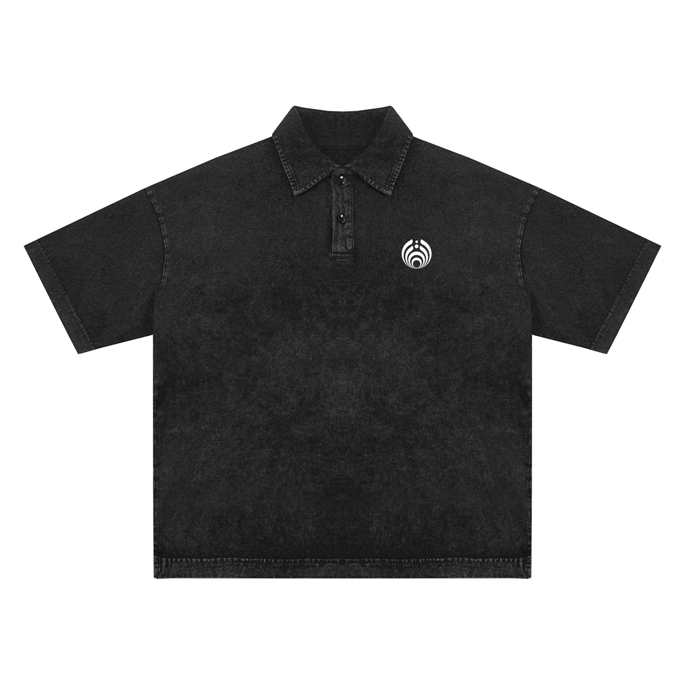 Bassdrop Heavyweight Washed Polo T-Shirt