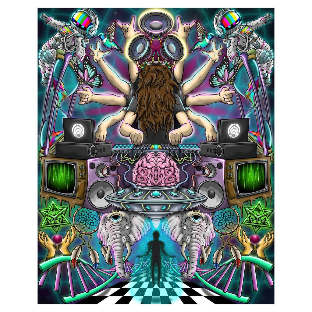 Mad Artistik | Lorin Brain | Art Print