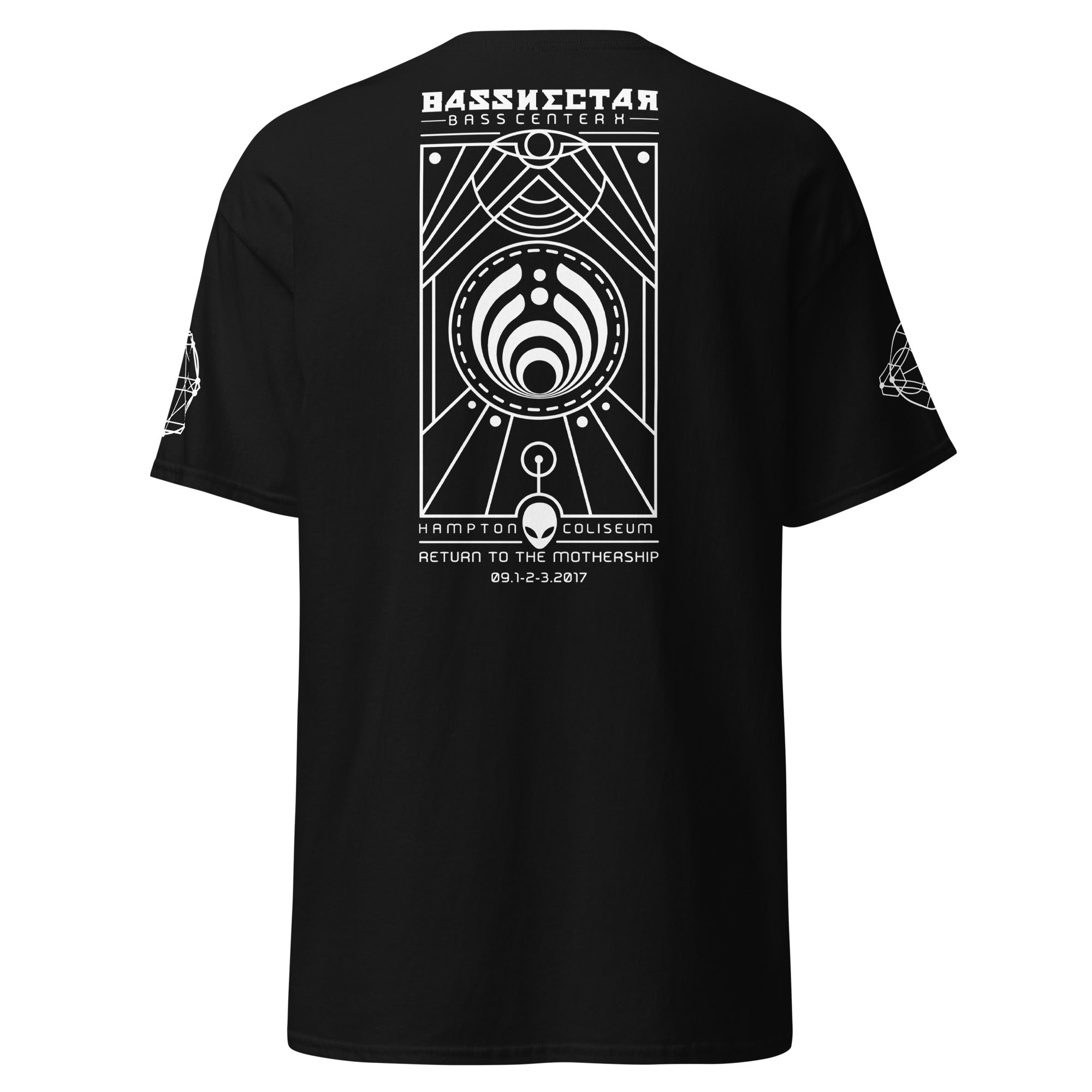 Bass Center X Alien tee in black