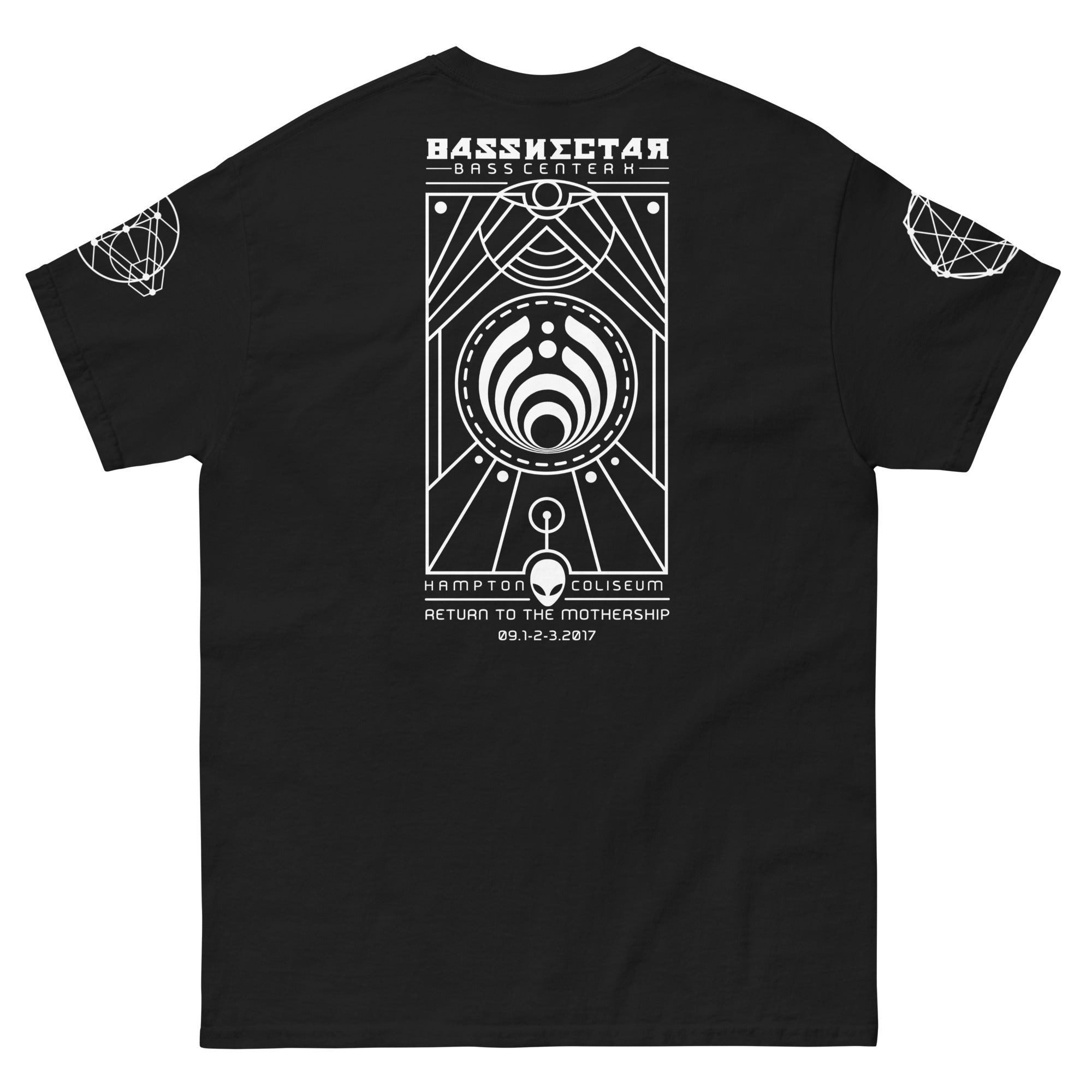 Bass Center X Alien tee in black