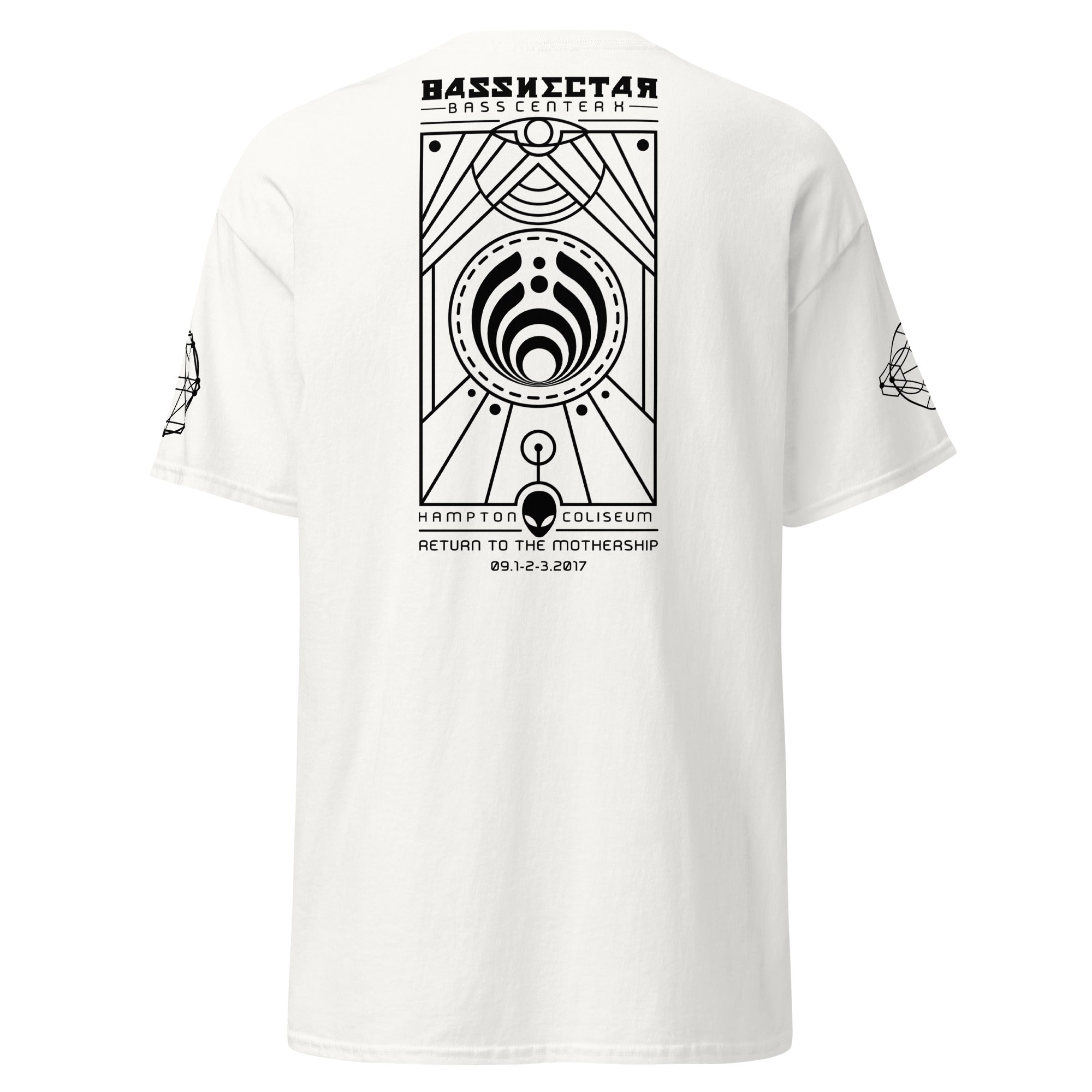 Bass Center X Alien tee in white
