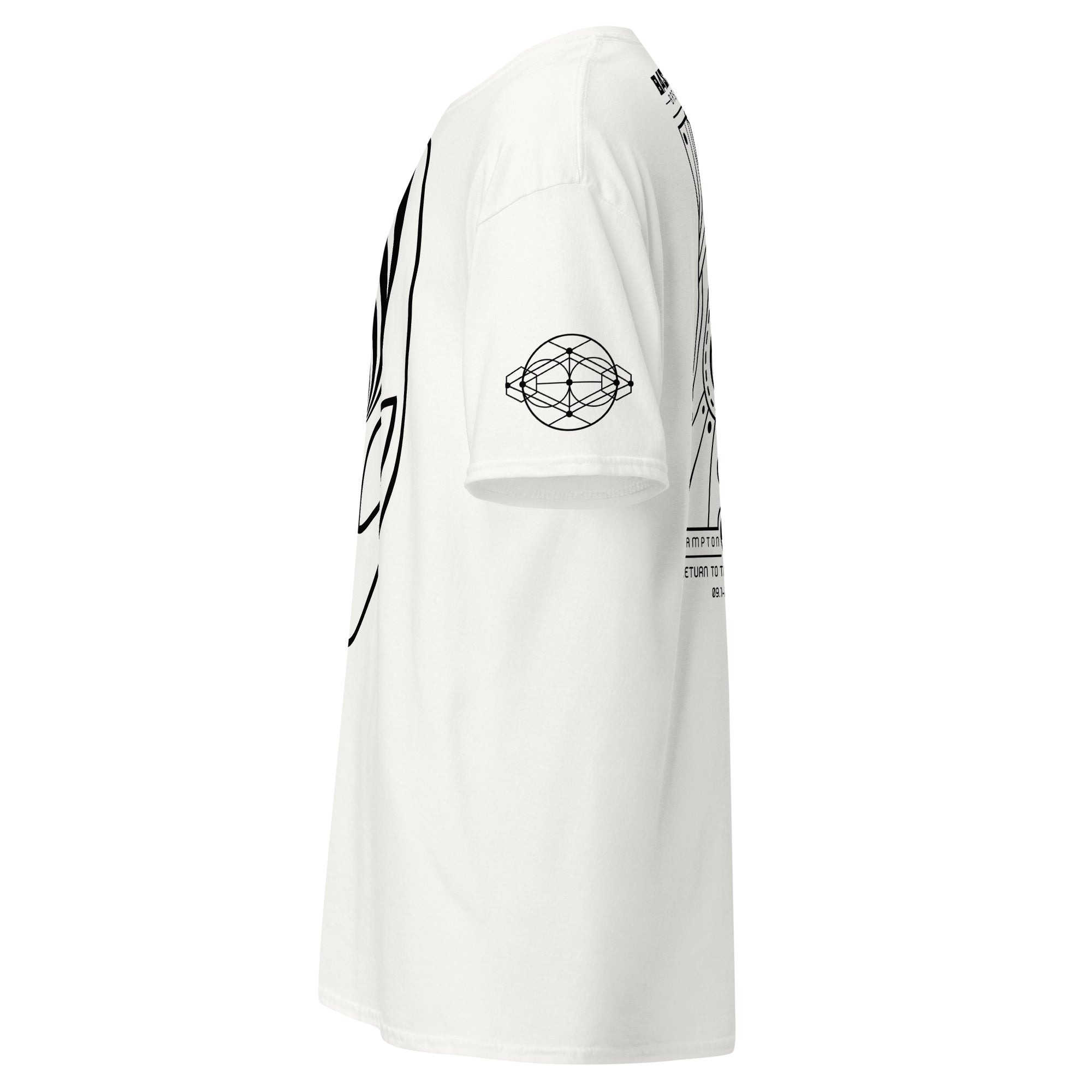 Bass Center X Alien tee in white