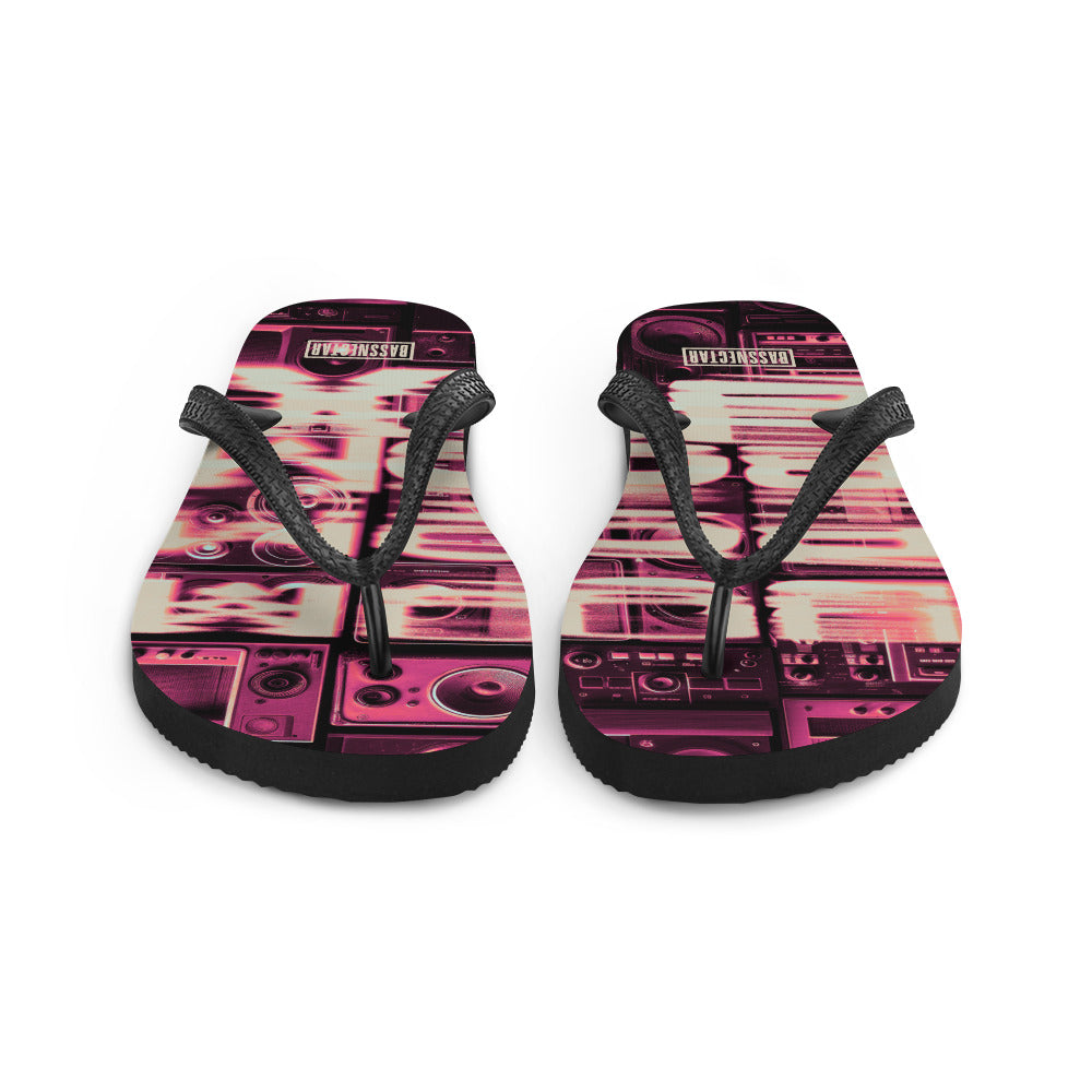 Boom boom boom box Flip-Flops