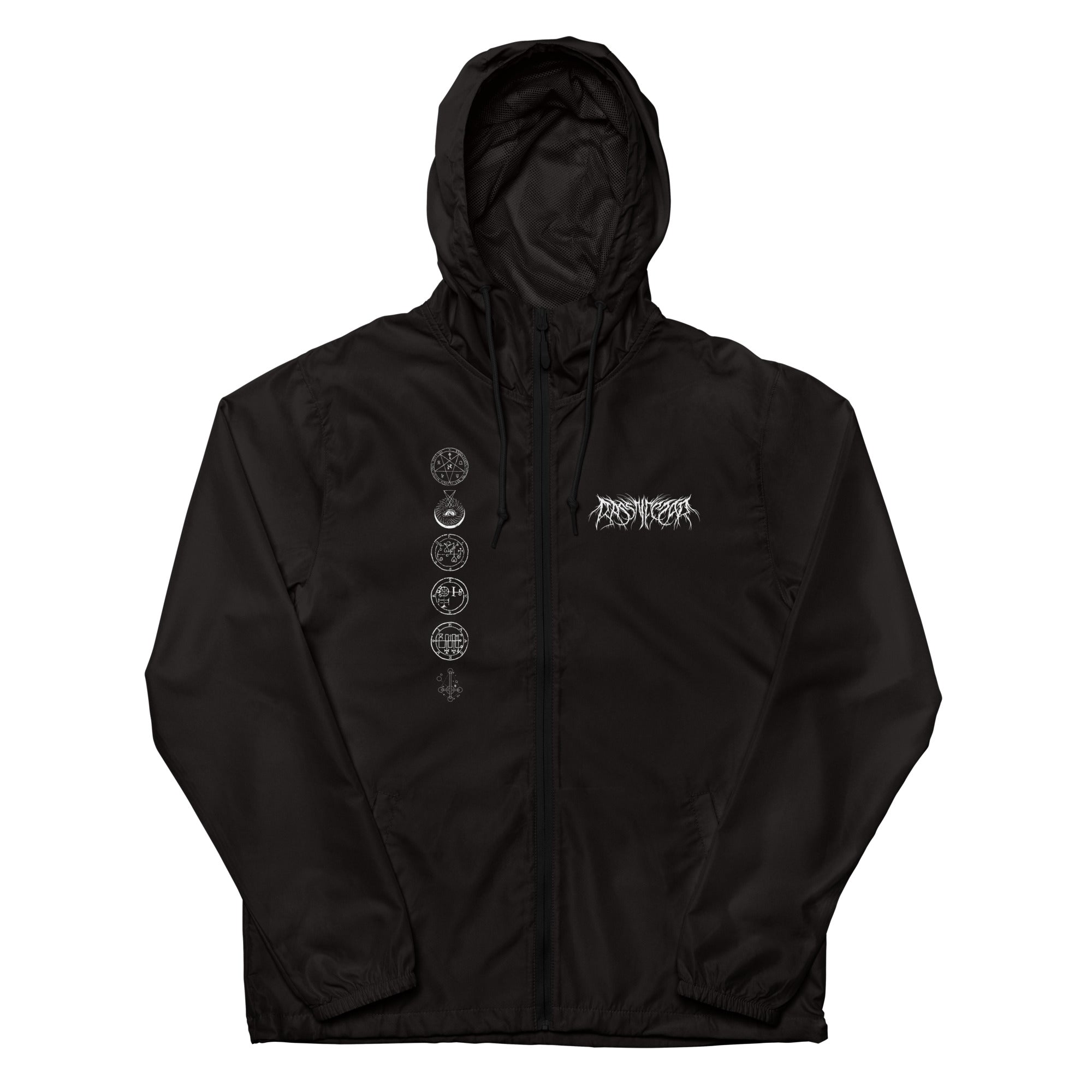 Bassnectar - Dark Party lightweight zip up windbreaker